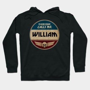 Vintage Name Tag: William Hoodie